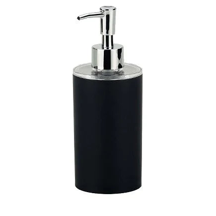 Kela Liquid Soap Dispenser Dark ABS Plastic Black