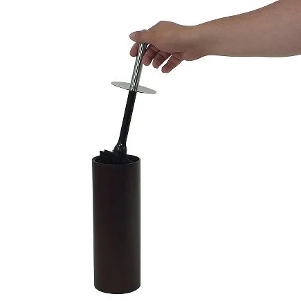 kela WC-set Dark ABS Plastic Black