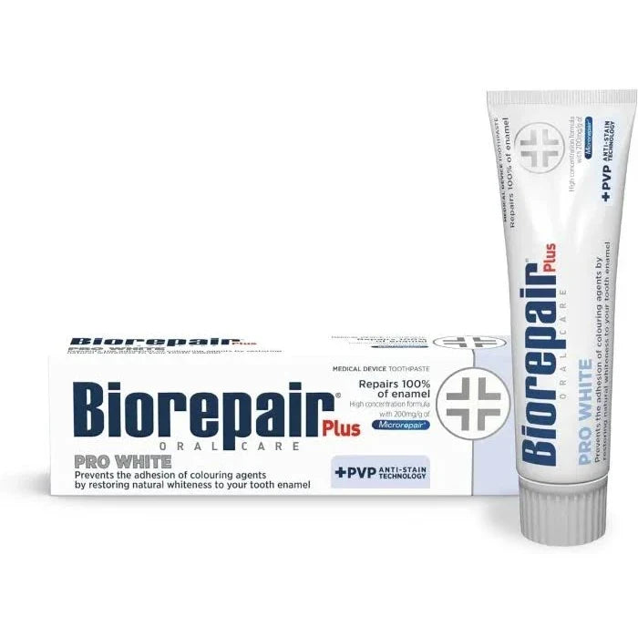 Biorepair Pro White Plus Toothpaste 75ml