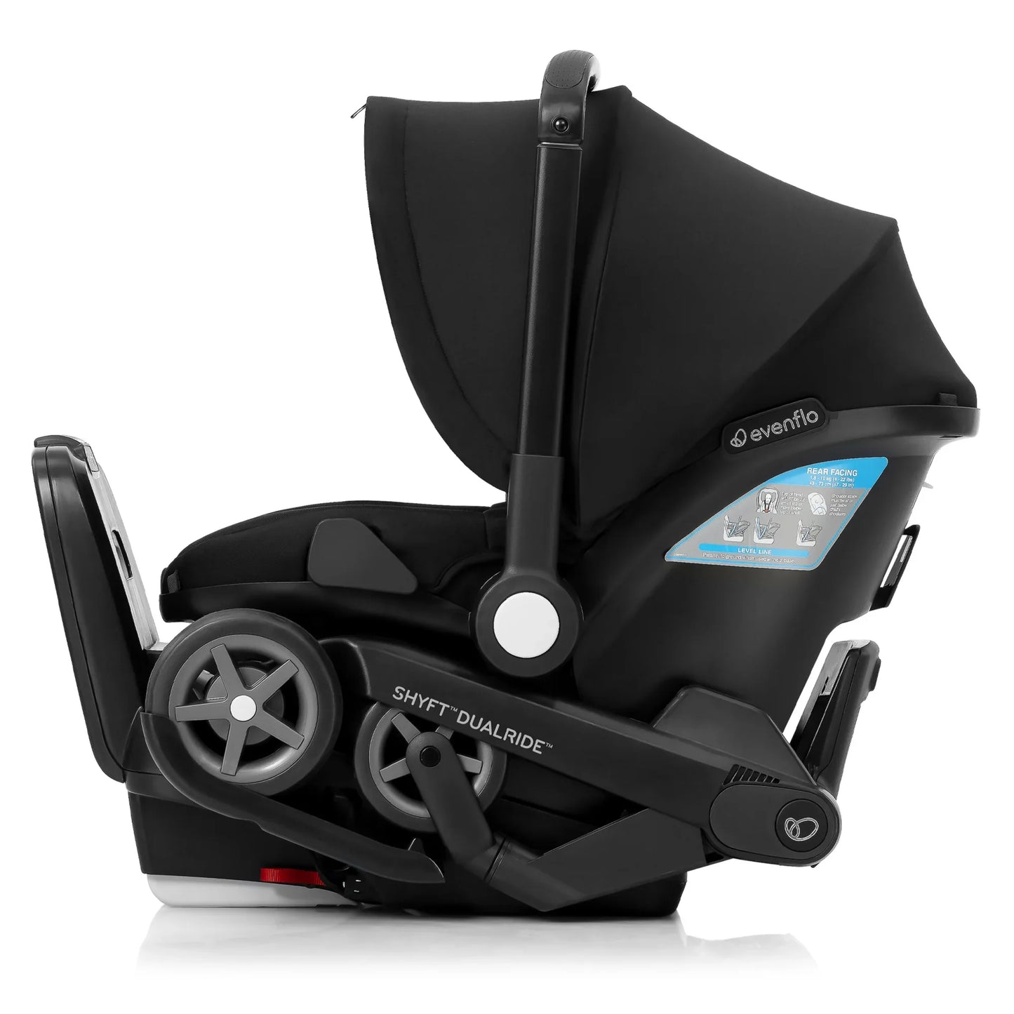 Evenflo Shyft Dualride Carseat + Stroller