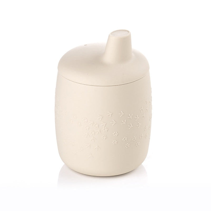 Jane Silicone Anti-Drip Cup Pale Non-Slip Convertible