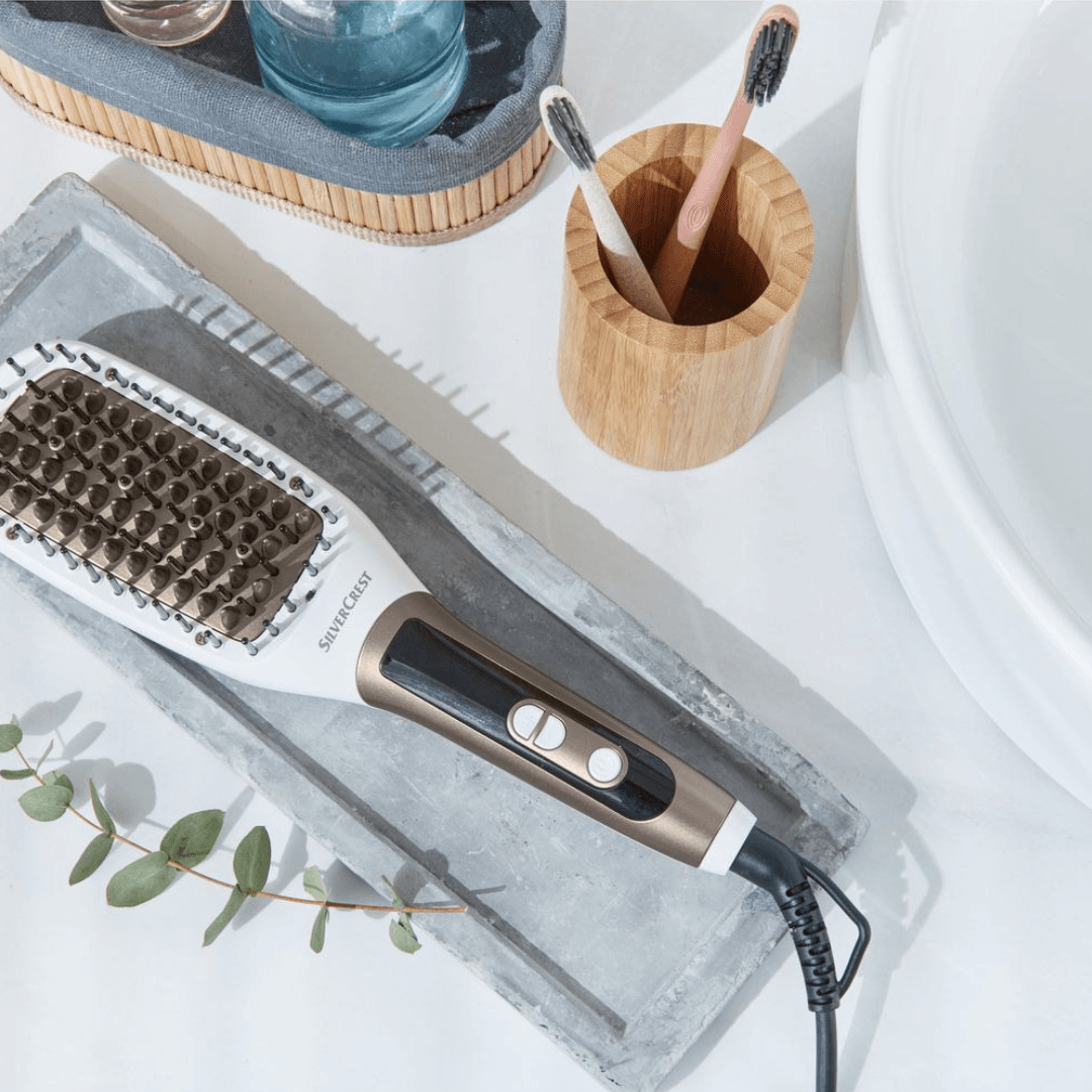 Silvercrest Hair Straightening Brush 58W Professional SHGBP 58 B3