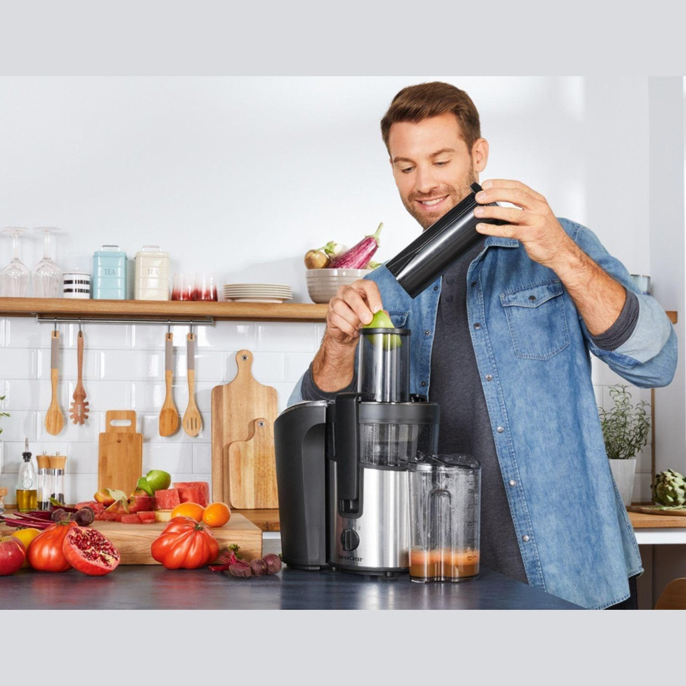Silvercrest Juicer, 800 W, Capacity 1 L