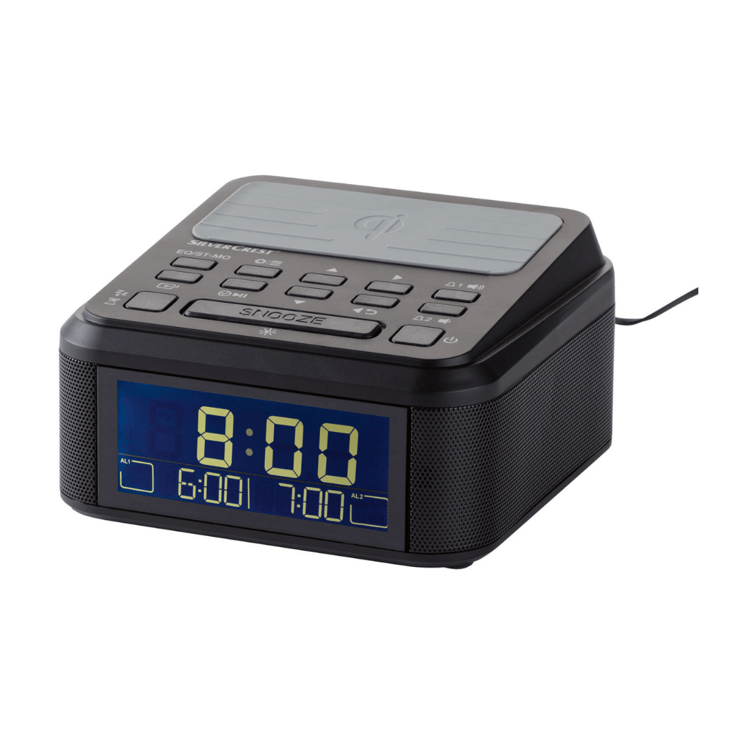 SILVERCREST® Radio Alarm Clock With Bluetooth® SURQ 4 A2