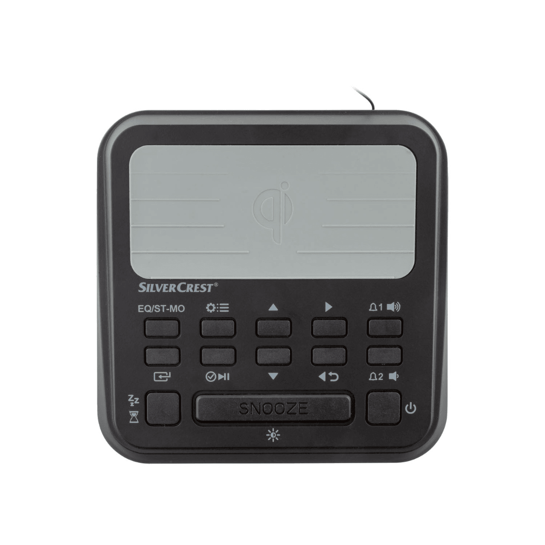 SILVERCREST® Radio Alarm Clock With Bluetooth® SURQ 4 A2
