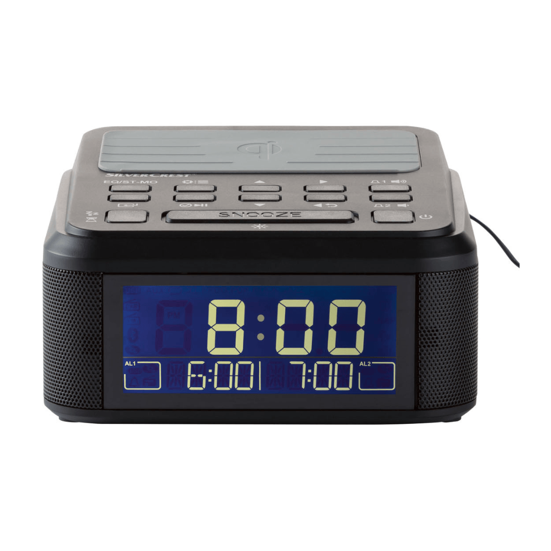 SILVERCREST® Radio Alarm Clock With Bluetooth® SURQ 4 A2