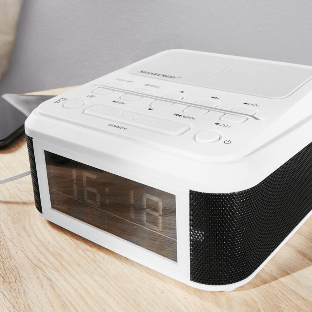 SILVERCREST® Radio Alarm Clock With Bluetooth® SURQ 4 A2