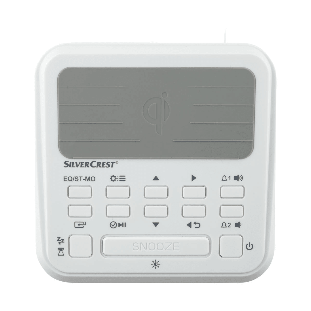 SILVERCREST® Radio Alarm Clock With Bluetooth® SURQ 4 A2