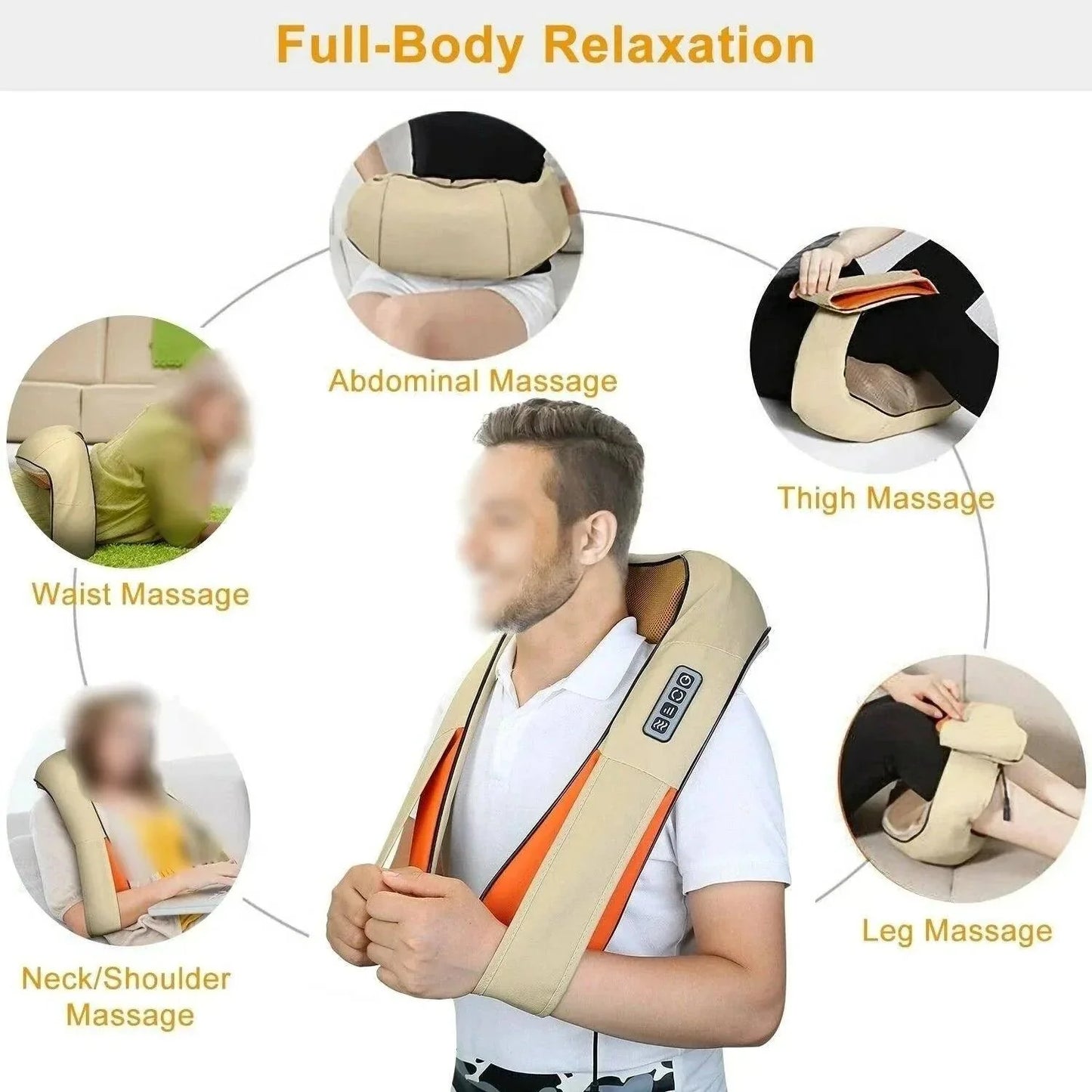 Neck and Back Massager