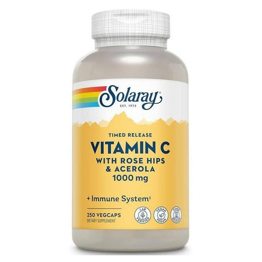 Solaray Vitamin C With Rose Hip & Acerola 1000Mg