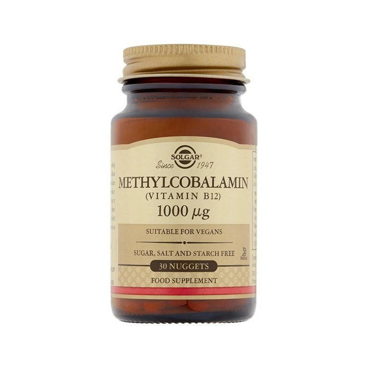 Solgar Methylcobalaminb Vitamin B12 1000Ug