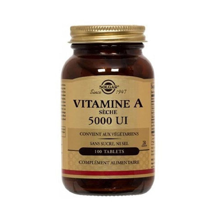 Solgar Vitamin A Dry 5000Ui