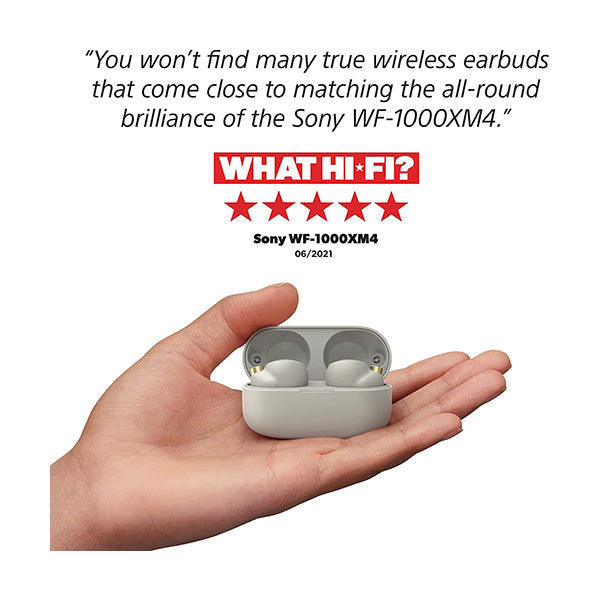 Sony WF-1000XM4 Industry Leading Noise Canceling Truly Wireless Earbud Headphones with Alexa Built-in