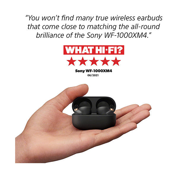 Sony WF-1000XM4 Industry Leading Noise Canceling Truly Wireless Earbud Headphones with Alexa Built-in