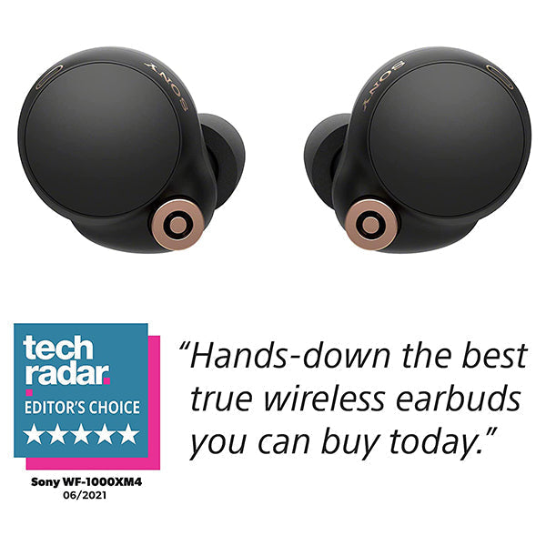 Sony WF-1000XM4 Industry Leading Noise Canceling Truly Wireless Earbud Headphones with Alexa Built-in