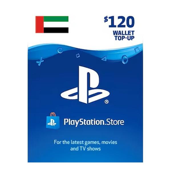 UAE PlayStation Gift Card - 120 USD