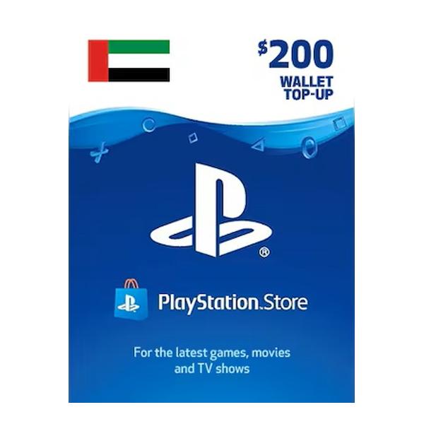 UAE PlayStation Gift Card - 200 USD