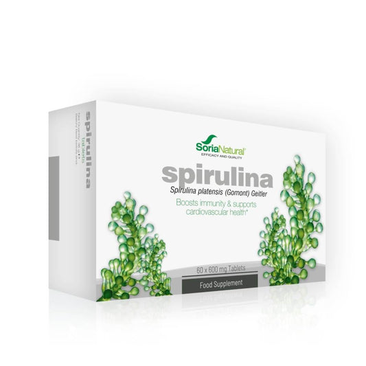 Soria Natural Spirulina 60 Tablets - Medaid International
