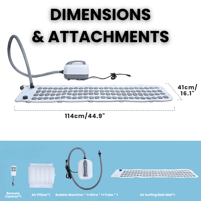 Home Spa Converter Mat | Deep Relaxation & Comfort - Medaid International