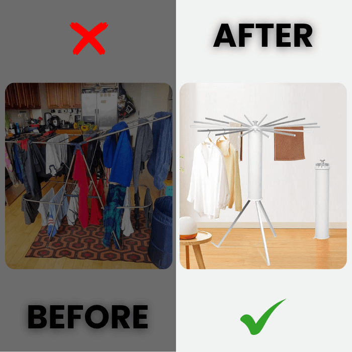 360° Octopus Clothes Rack | Compact & Foldable - Medaid International