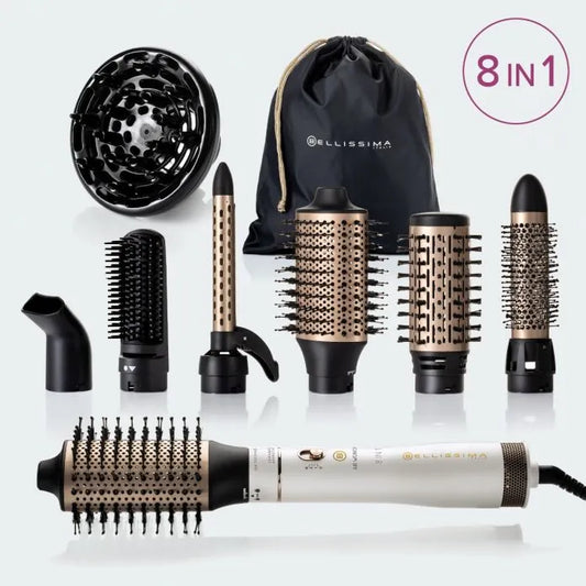 AIR WONDER HOT STYLER, 8 IN 1,1000W, CERAMIC & KERATIN COATING, ION TECH