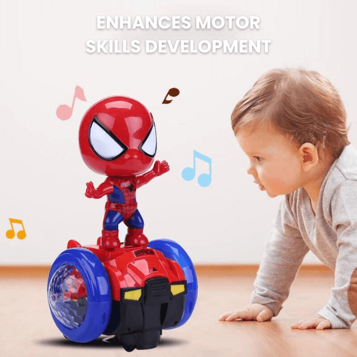 Spiderman Dancing Robot | Music & Lights - Medaid International