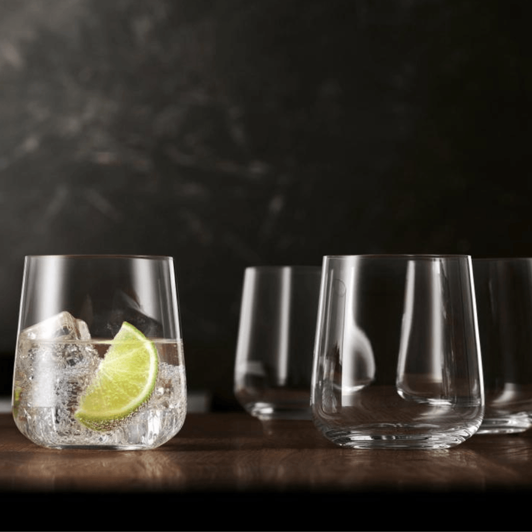 SPIEGELAU Capri Crystal Soft Drink Glass Tumbler – Set of 2 | 430 ml