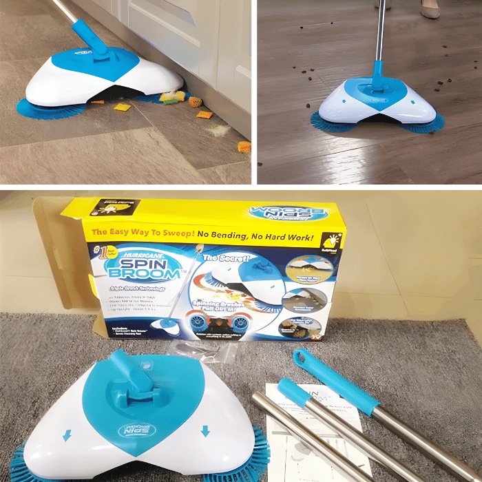 Spinning Broom | Extendable & Cordless - Medaid International