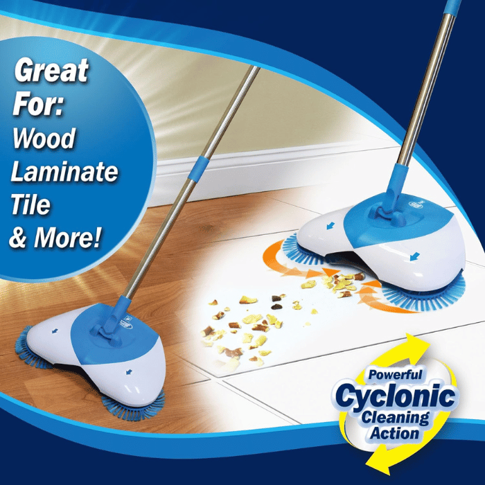 Spinning Broom | Extendable & Cordless - Medaid International