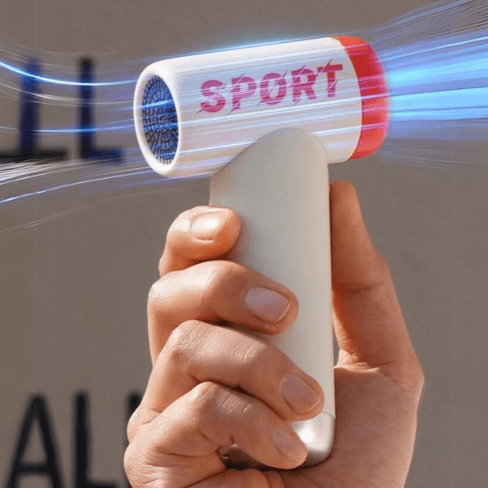 Sport™ Brushless Motor Fan | Portable & Compact - Medaid International