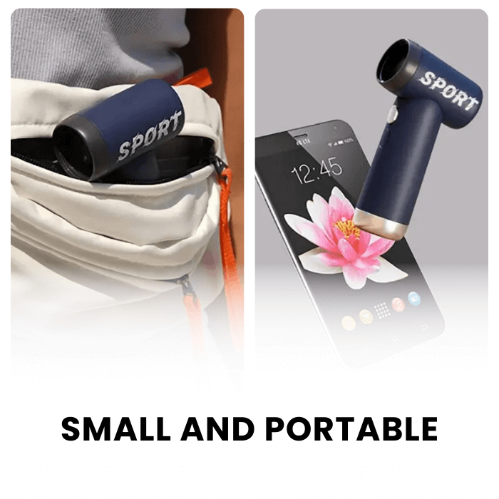 Sport™ Brushless Motor Fan | Portable & Compact - Medaid International