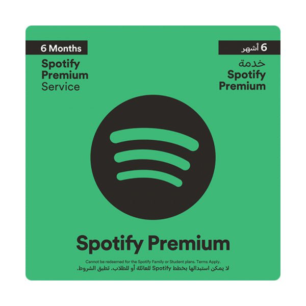 Spotify 6 Month Subscription Digital Code UAE
