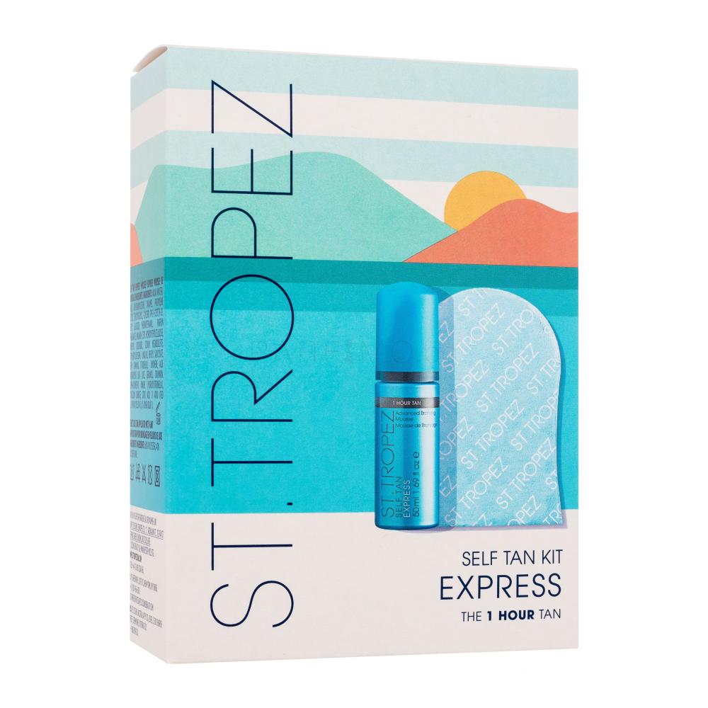 ST.TROPEZ SELF TAN KIT EXPRESS THE 1 HOUR TAN