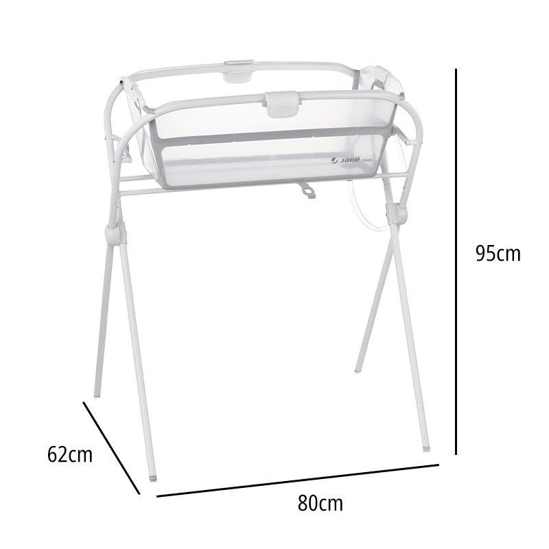 Jane Oasis Pale Folding Support Bathtub