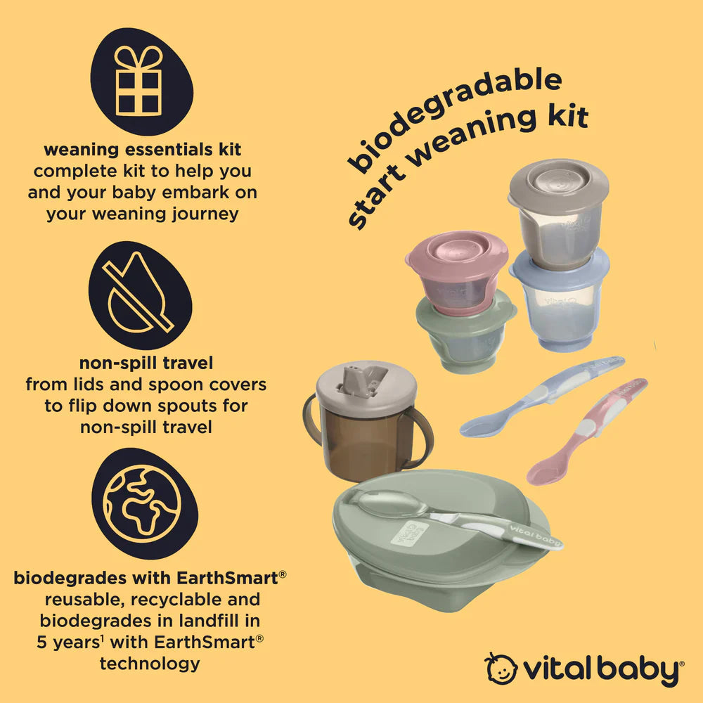 Vital Baby Nourish start weaning kit - natural