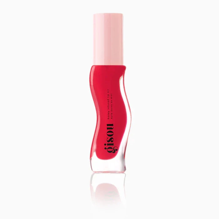 GISOU HONEY INFUSED LIP OIL - STRAWBERRY SORBET -