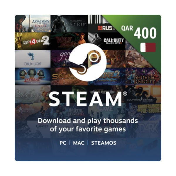 Qatar - Steam Wallets 400 QAT