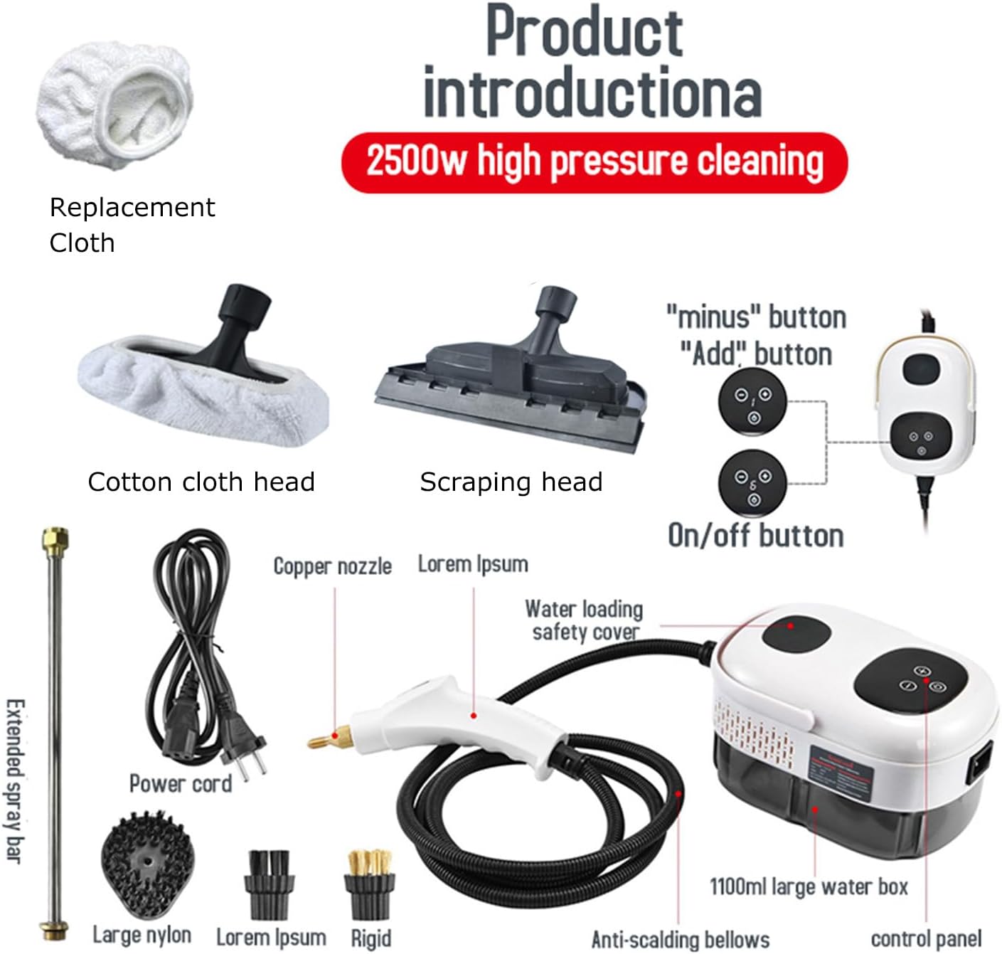 Multi-Purpose Steam Cleaner