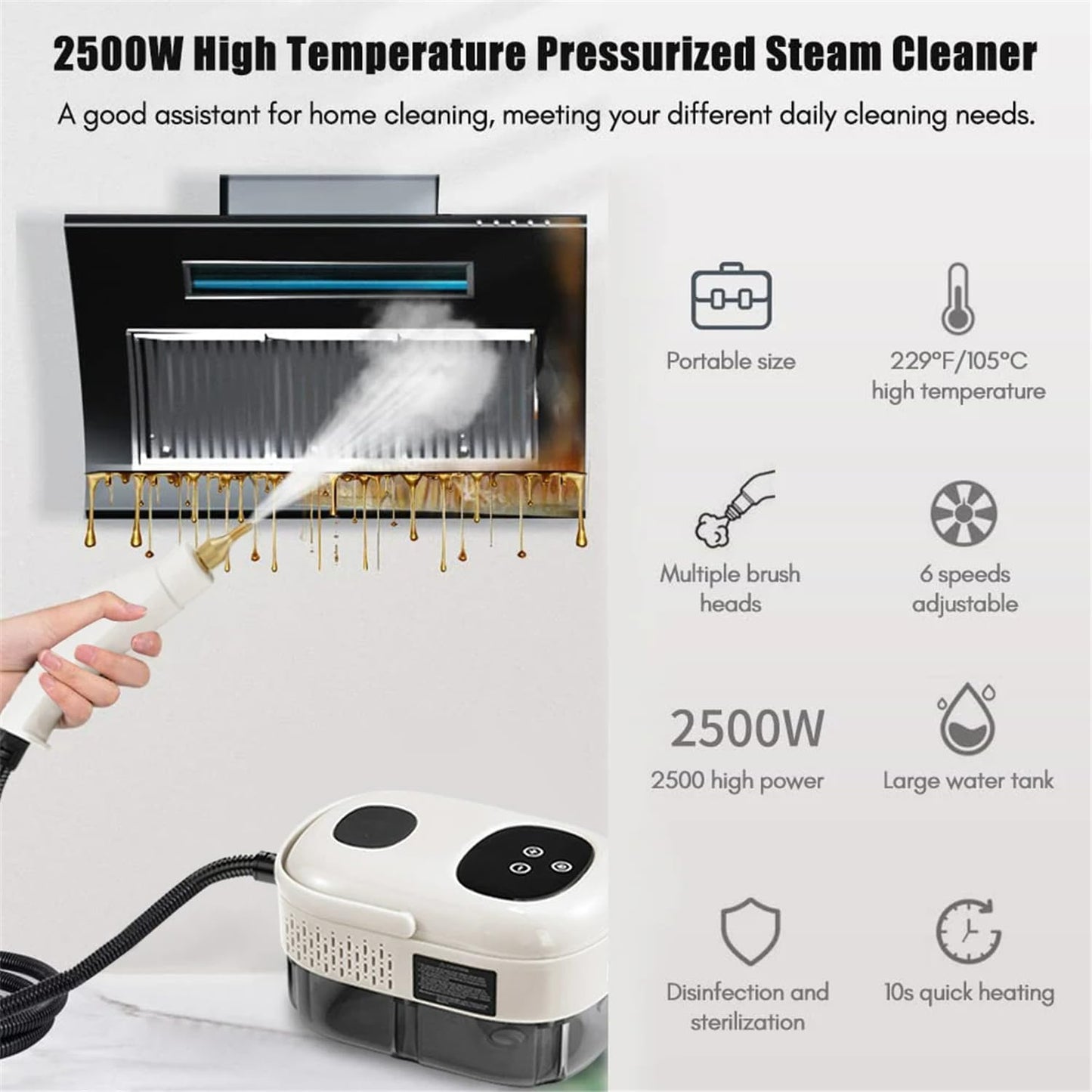 Multi-Purpose Steam Cleaner