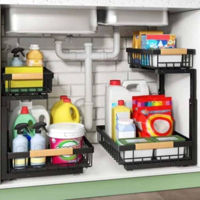Steel Under Sink Drawer