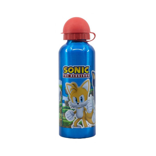 Disney Stor High Aluminium Bottle 530ml Sonic - 40570