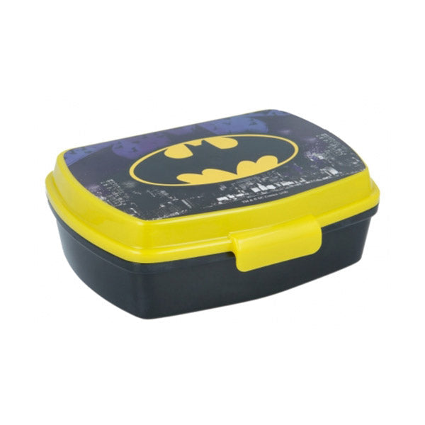 Stor Funny Sandwich Box Batman Symbol - 85575