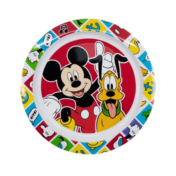Stor Kids Micro Plate Mickey Mouse Better Together - 74347