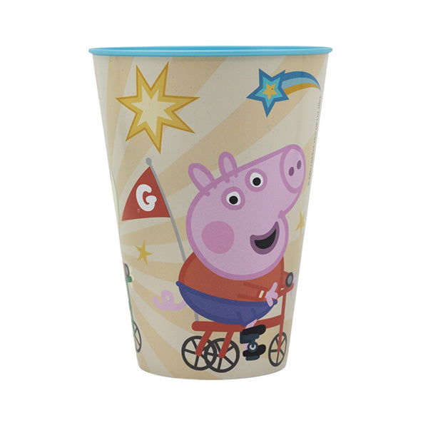 Stor Large Easy Tumbler 430ml PEPPA PIG Kindness Counts - 41206