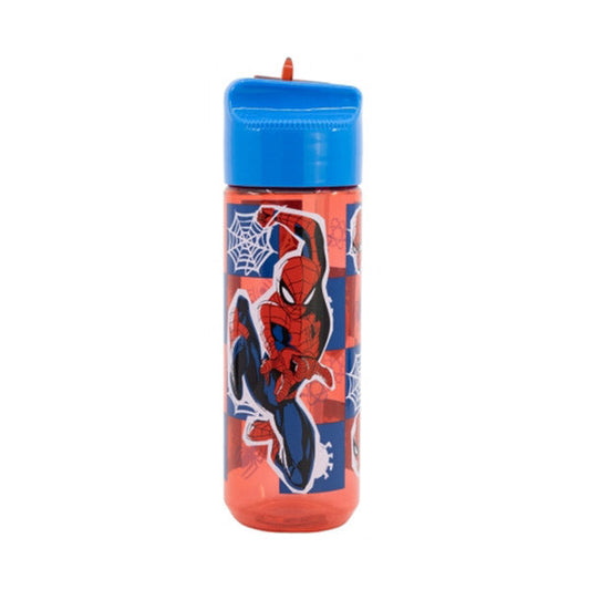 Stor Large Ecozen Hydro Bottle 540ml Spiderman Arachnid Grid - 74723