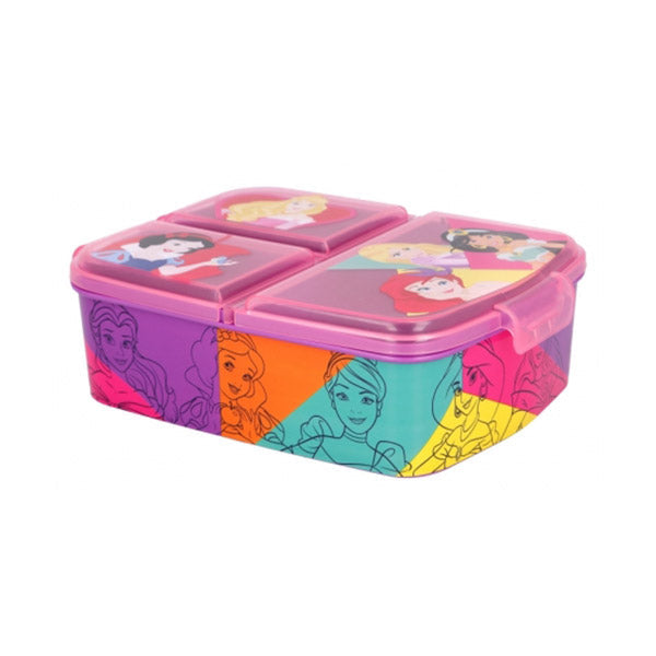 Stor Multi Compartment Sandwich Box Princess Bright & Bold - 51220