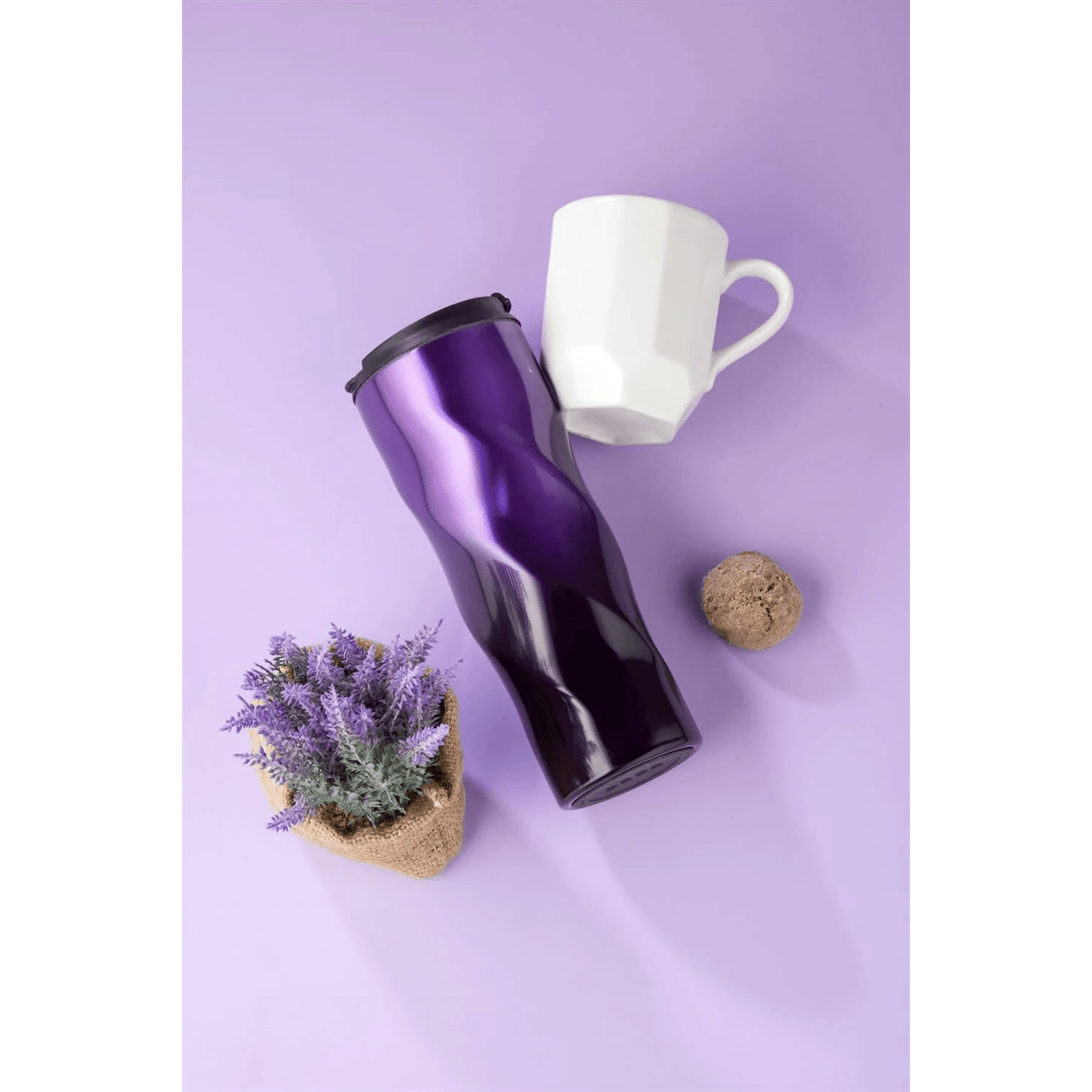 STORMBREAKER STAINLESS STEEL PURPLE THERMOS 500 ML Lebanon"
