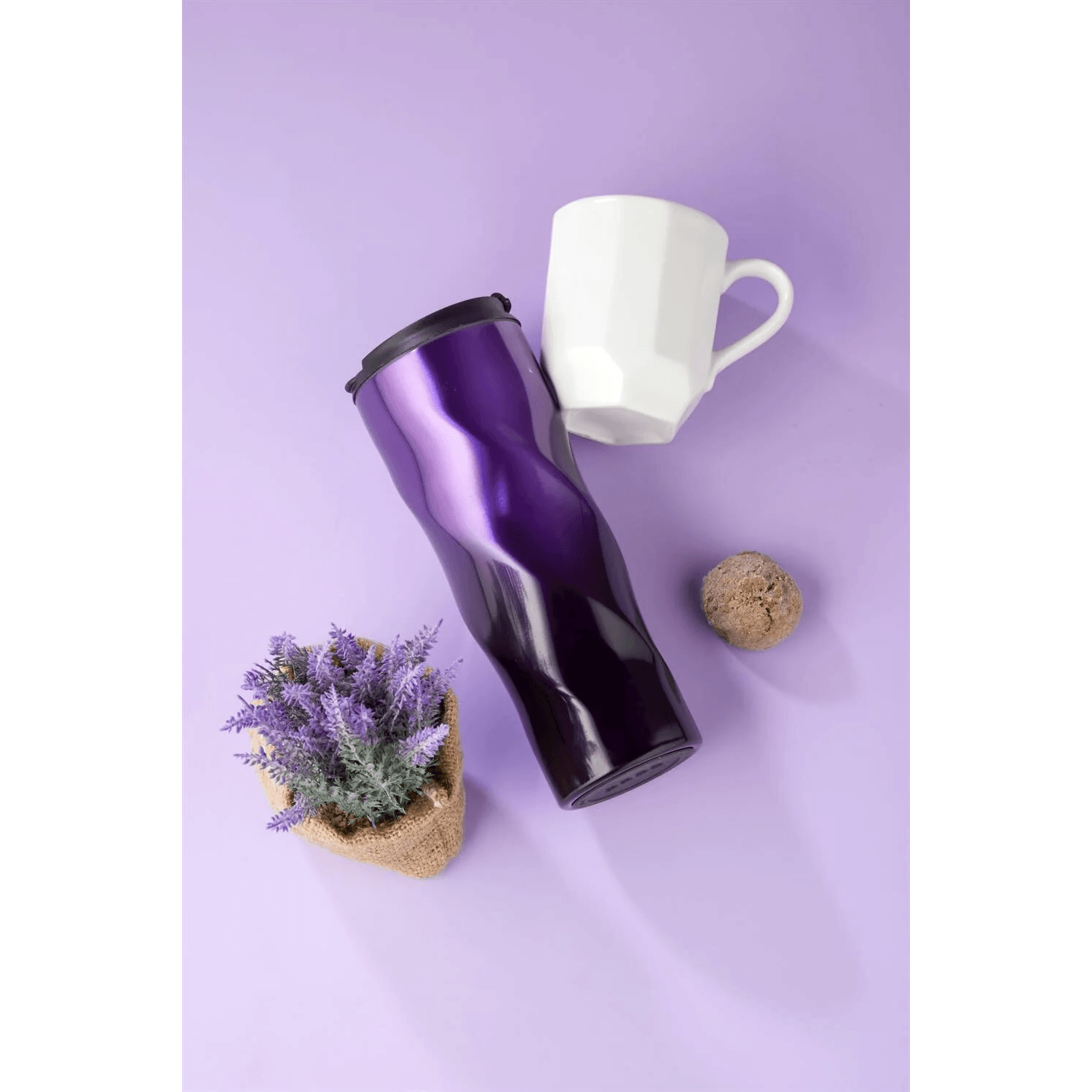 STORMBREAKER STAINLESS STEEL PURPLE THERMOS 500 ML Lebanon"
