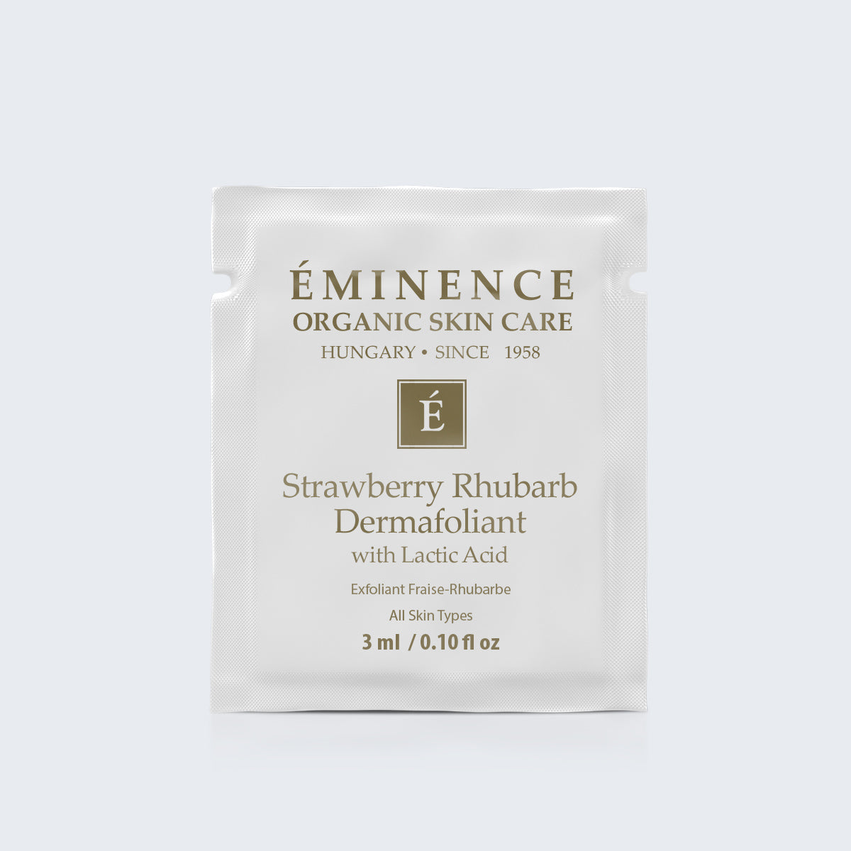 Eminence Organics Strawberry Rhubarb Dermafoliant Card Sample - Medaid International