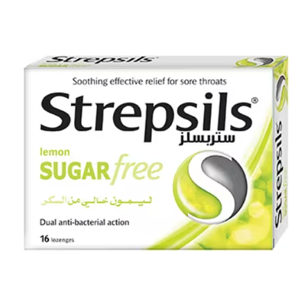 Strepsils Sugar Free Lemon